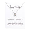 "Your Zodiac" Constellation Necklaces