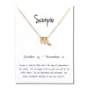 "Your Zodiac" Constellation Necklaces