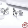 Silver Butterfly Earring/Ring Set