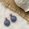 Vintage Style Woolen Earrings