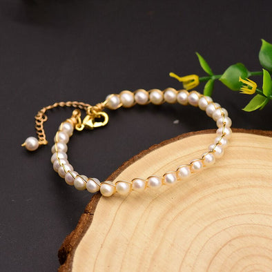 Natural Fresh Water Pearl Bracelets