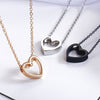 Simple Hollow Heart Necklace