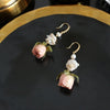 Natural Fresh Water Baroque Pearl Dangle Earrings