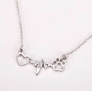 Pets & Paws Charm Necklace